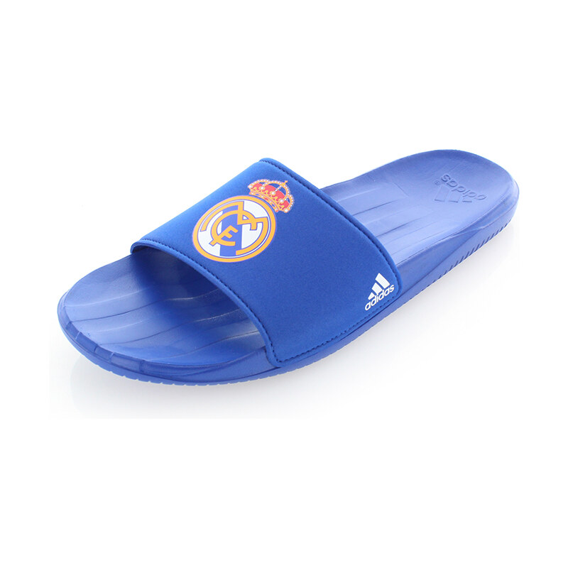 adidas PERFORMANCE Pánské modré pantofle ADIDAS Real Mardid Football Slides