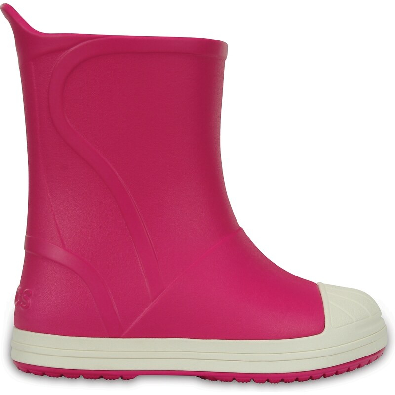Crocs Boot Unisex Candy Pink / Oyster Crocs Bump It Rain