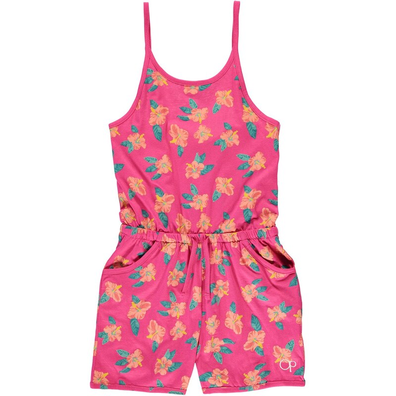 Ocean Pacific All Over Print Jumpsuit dětské Girls Pink