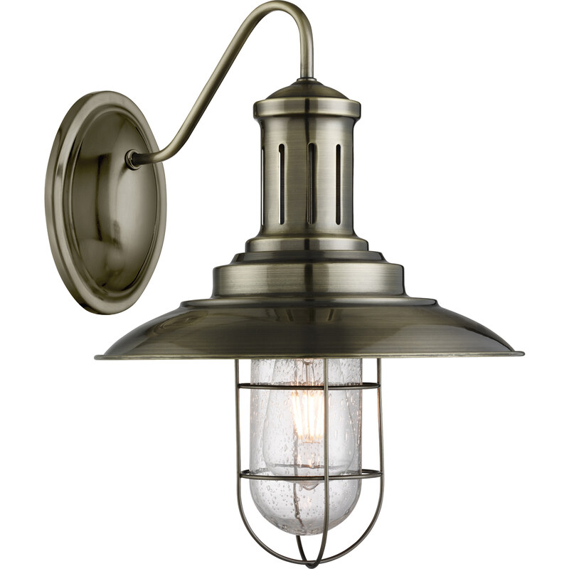 Nástěnná industriální lampa Searchlight Fisherman 6503AB