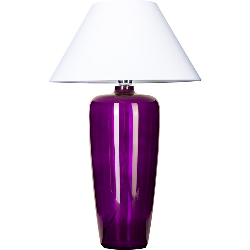 Skleněná stolní lampa 4Concepts - BILBAO Violet L019711215