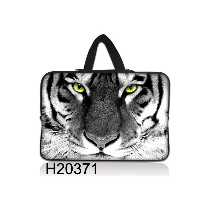 Huado taška na notebook do 12.1" Tygr černobílý