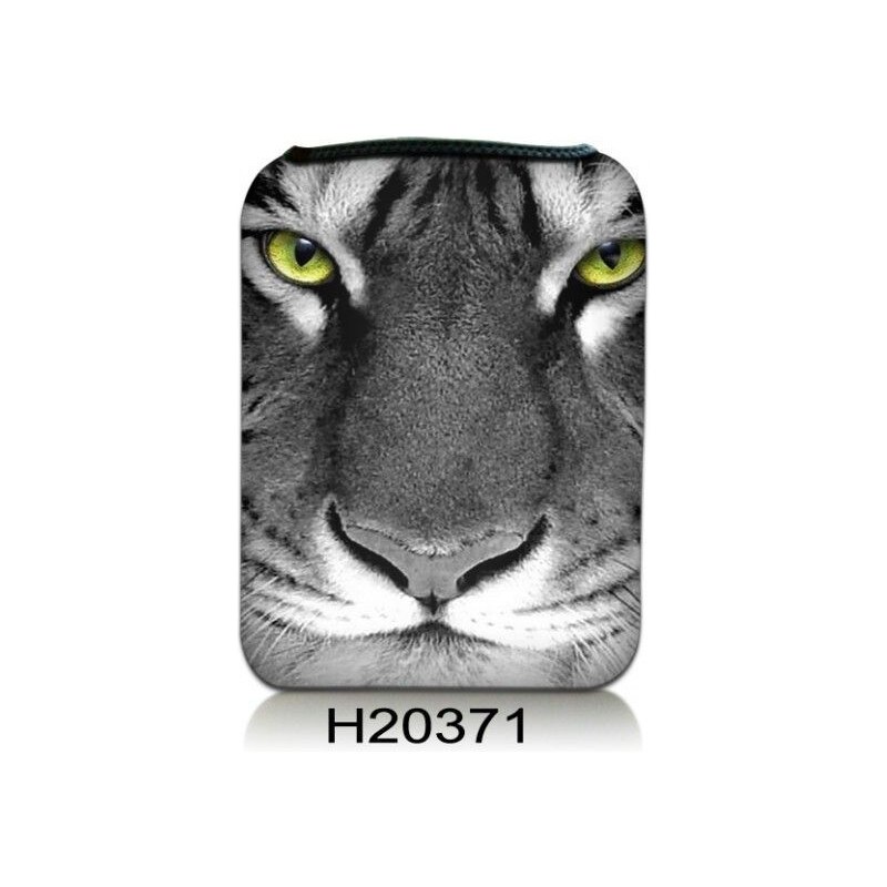 Huado pouzdro na tablet 7" Tygr černobílý