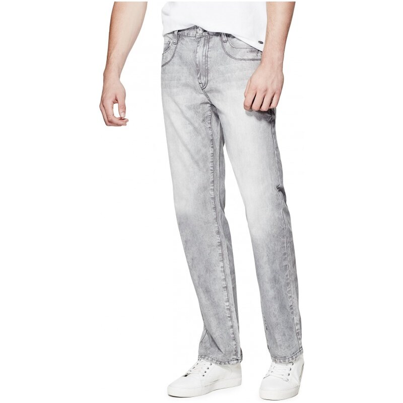 GUESS GUESS Abdias Straight Jeans - grey wash