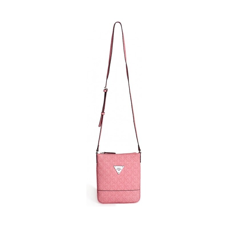 GUESS GUESS Swoon Logo Cross-Body Bag - coral