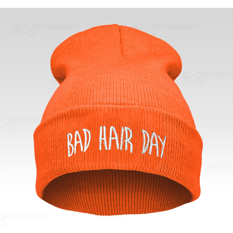 Wayfarer Čepice Beanie Bad hair oranžová