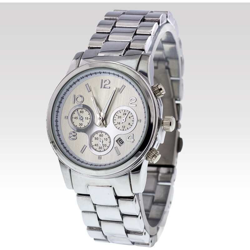 Wayfarer Dámské hodinky Glossy stříbrné