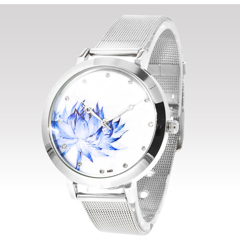 Wayfarer Dámské hodinky Blossmon stříbrné