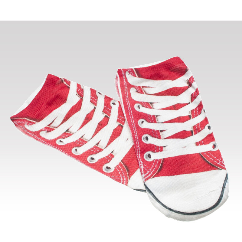 Wayfarer Dámské ponožky Sneaker červené