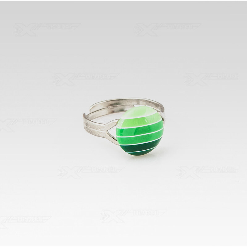 Wayfarer Dámský prsten Cvoček zelený