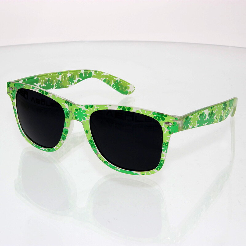 VeyRey sluneční brýle Nerd Garden zelené