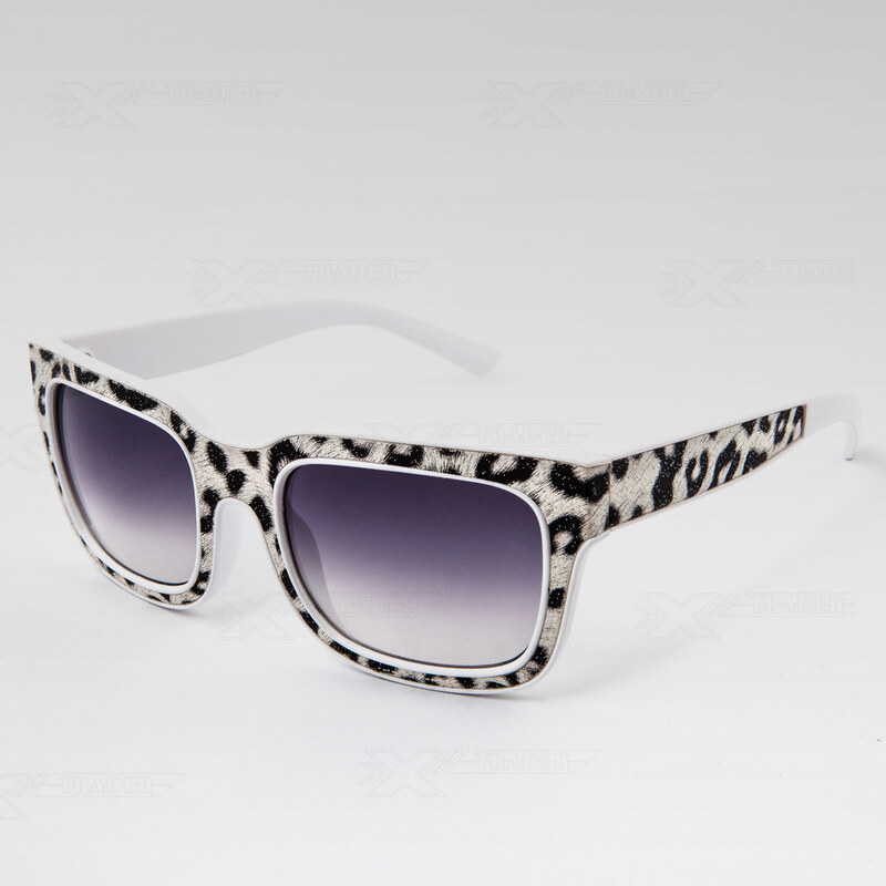 VeyRey Sluneční brýle Gepard bílé