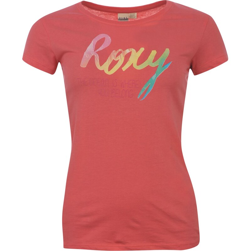 Tričko Roxy Rainbow dám. růžová