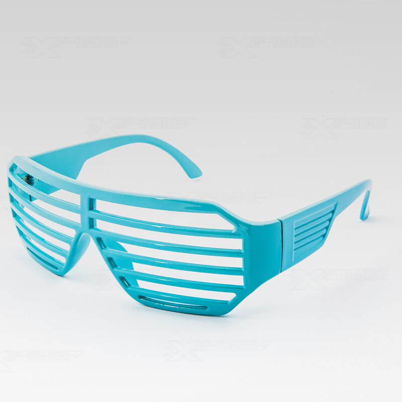 VeyRey Brýle Shutter hranaté modré