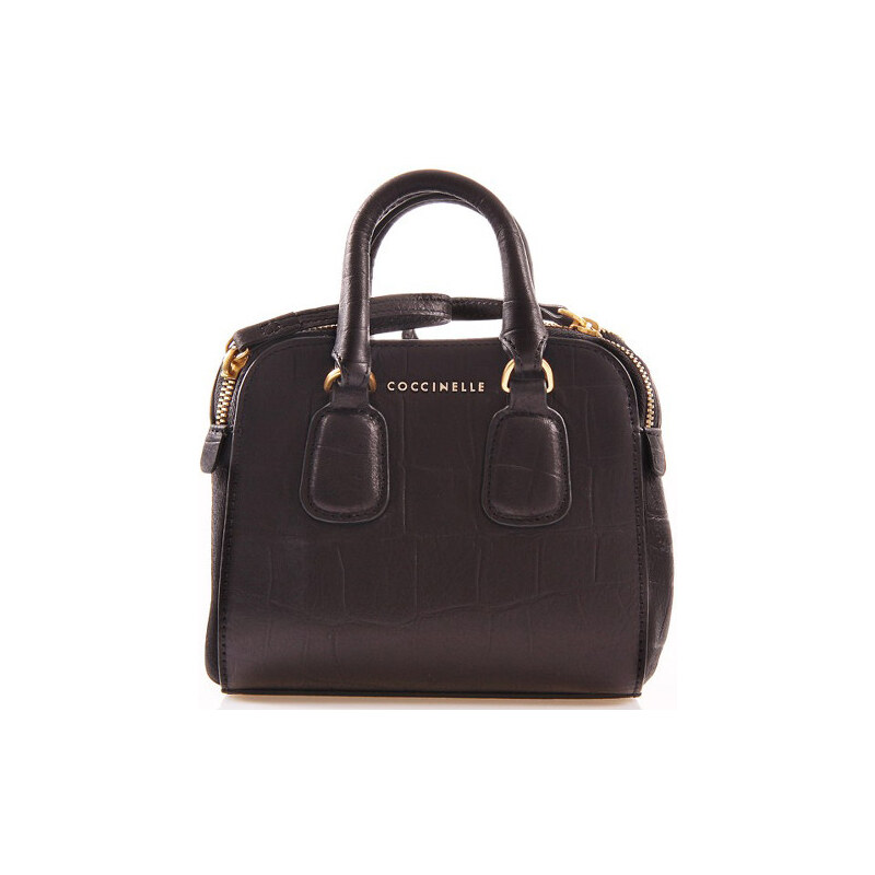 Coccinelle Luxusní kožená kabelka Minibag St.Cocco Nero XV3 18 35 25 001