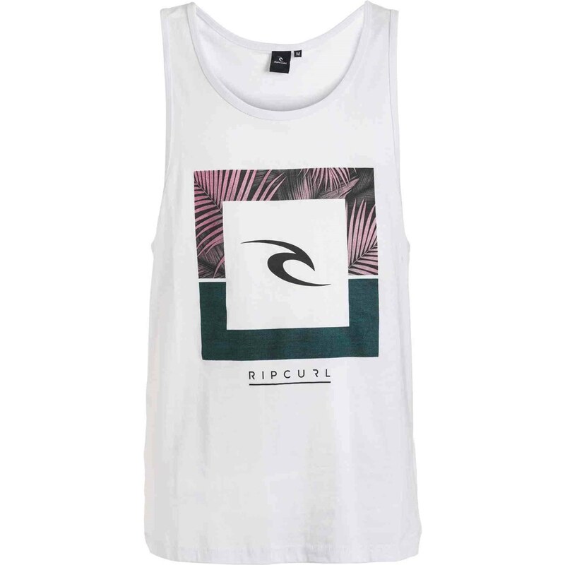 triko RIP CURL - Owen Divide Tank Optical White (3262)