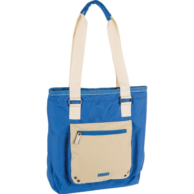 taška NITRO - Tote Bag Blue-Khaki (012)