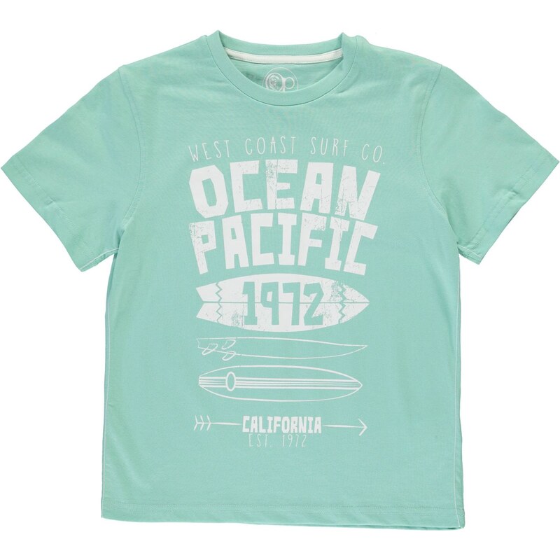 Tričko Ocean Pacific Graphic dět. zelená