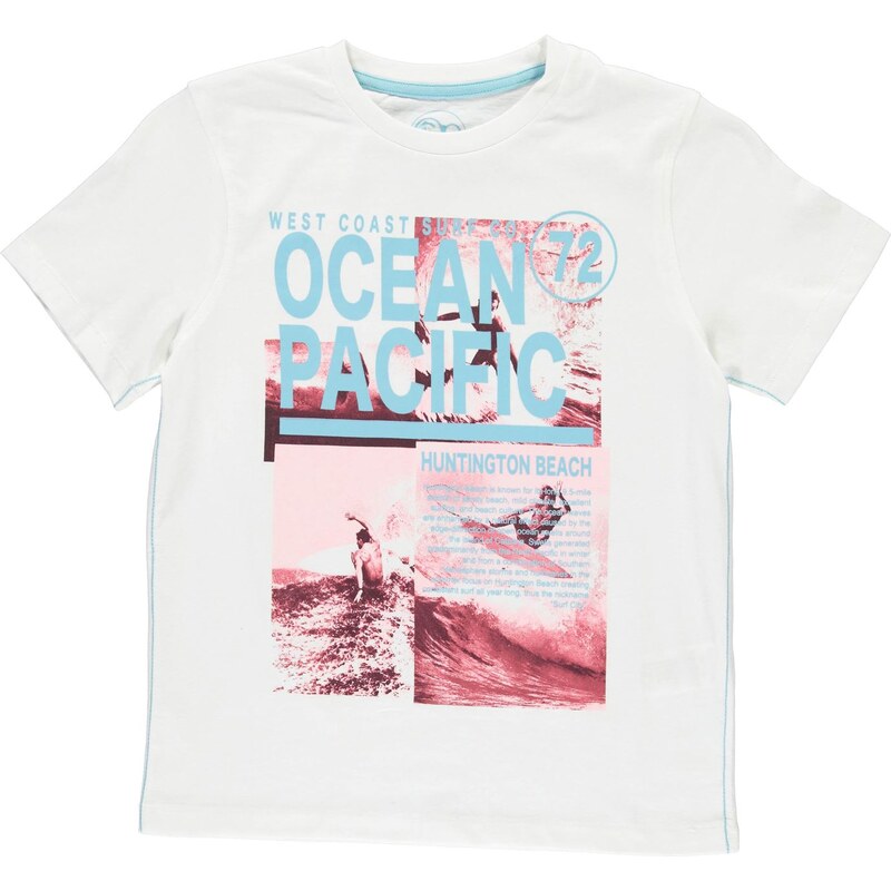 Tričko Ocean Pacific dět. bílá