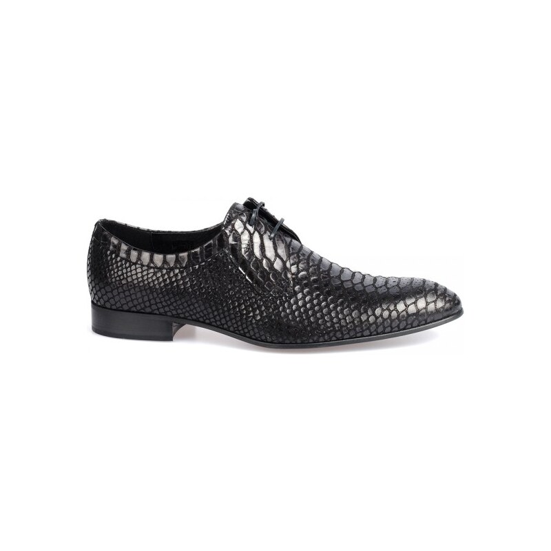 CONHPOL Pánské černé polobotky Conhpol WW4613 WW4613 EUR 45