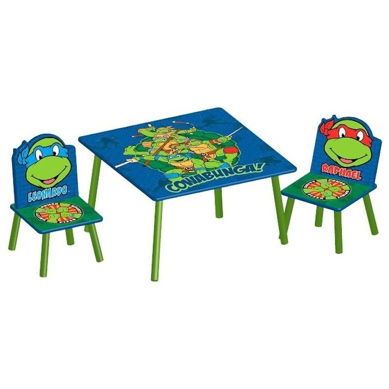 Delta Dětský stůl s židlemi Želvy Ninja EOL