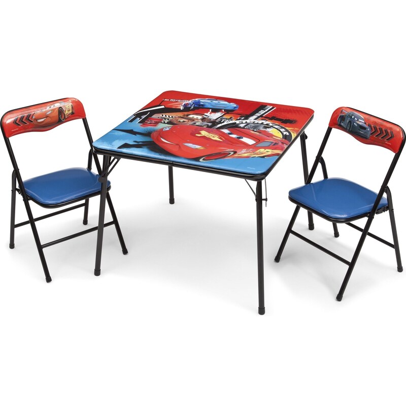 Delta Dětský stůl s židlemi Cars