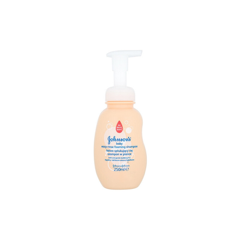 JOHNSON`S Baby Dětský pěnový šampon Baby Easy Rinse 250 ml