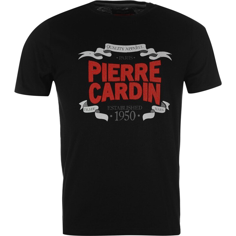 Pierre Cardin Tričko Cardin Apparel - černá