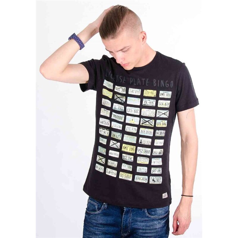 triko BLEND - T-shirt Black 70155 (70155)