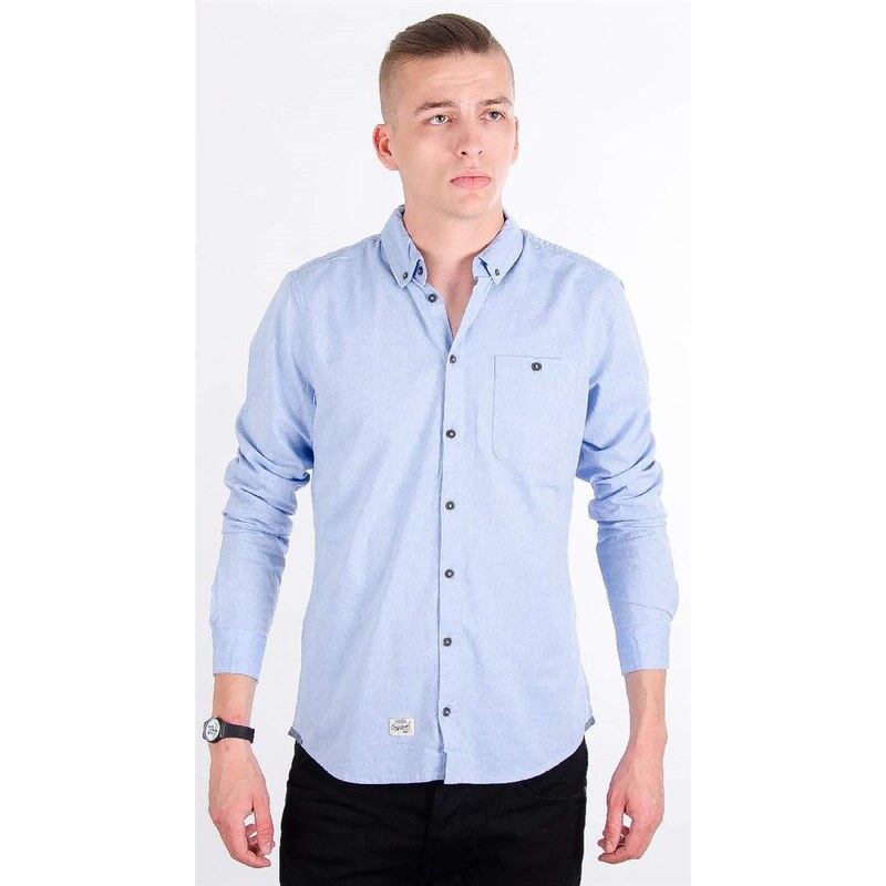 triko BLEND - Shirt Ensign blue (70260)