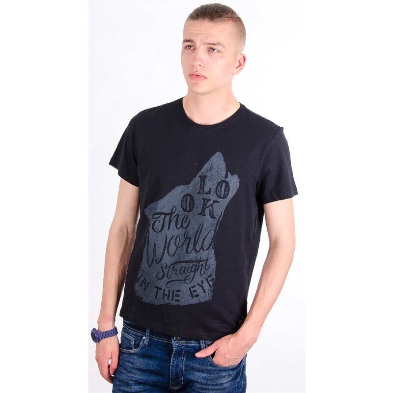 triko BLEND - T-Shirt Box Black 70155 (70155)