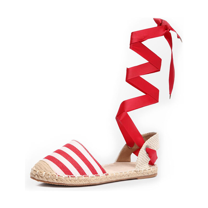Vices Červeno-bílé sandály Dorma