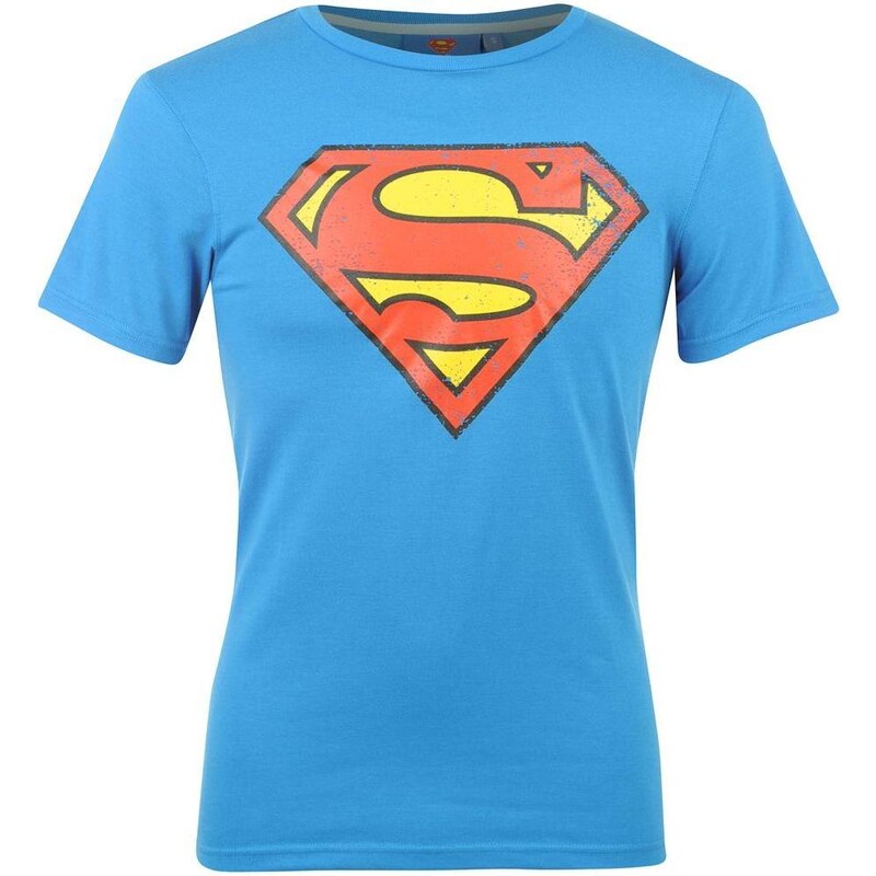 Superman TShirt Junior Superman Blue 9-10 (MB)