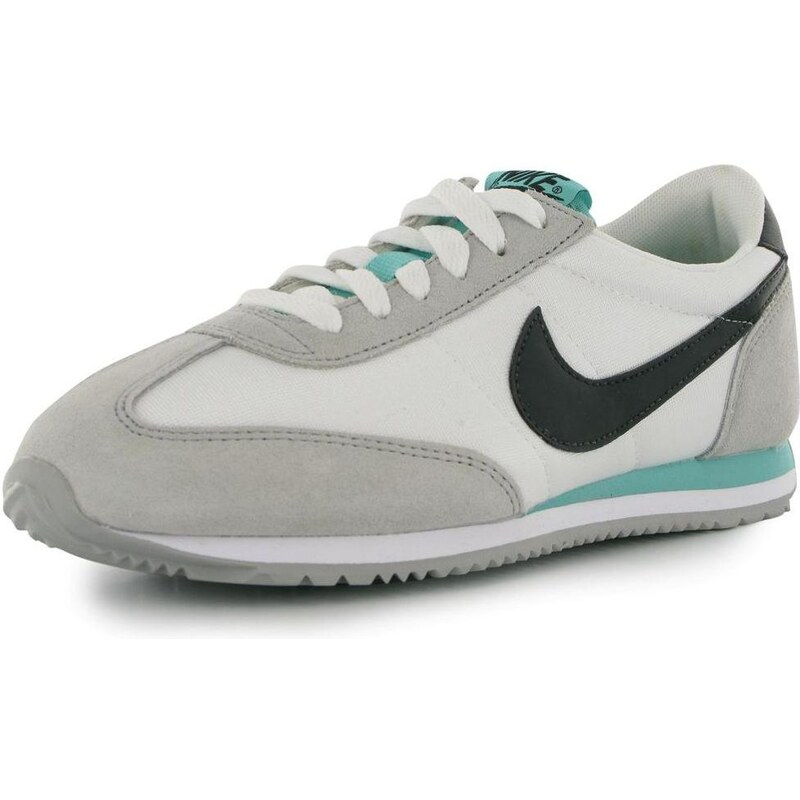 Nike Oceania Textile Ladies Trainers Grey/Wht/Green 7