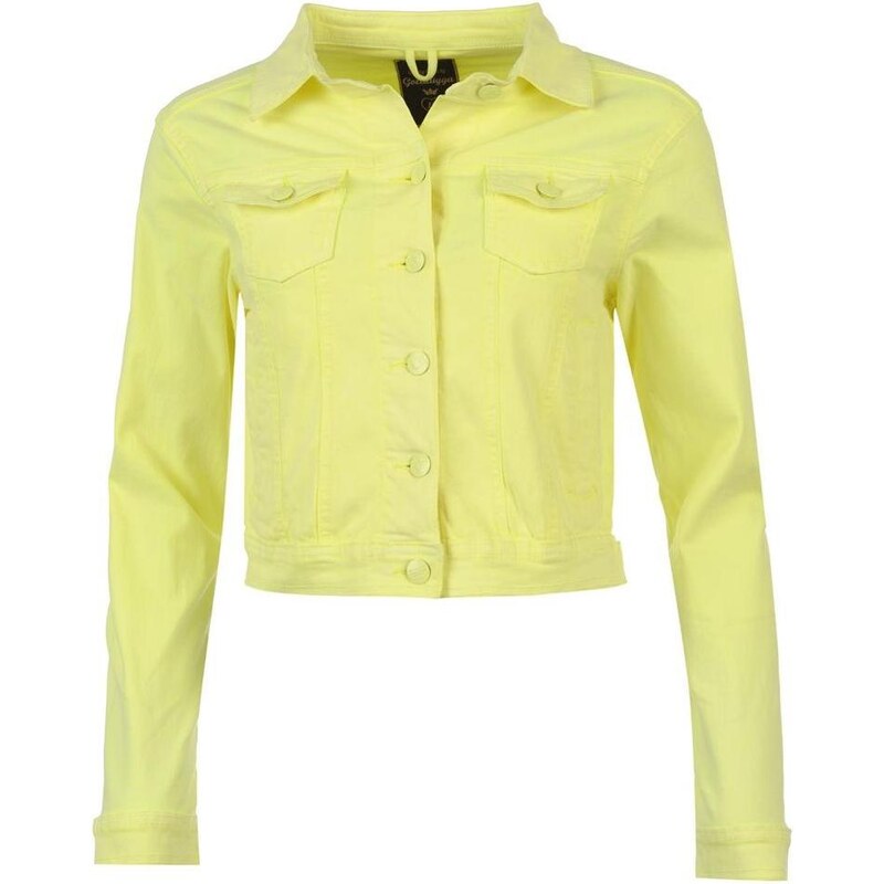 Golddigga Fluorescent Jacket Ladies Yellow 6 (XXS)