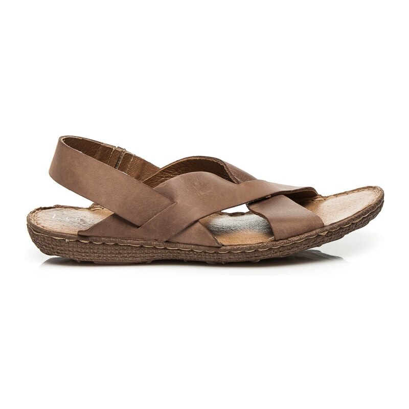 Lucca Lehké kožené sandále