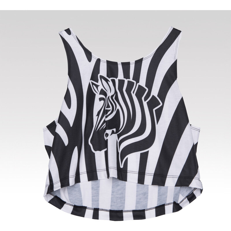 Wayfarer Dámské tílko Zebra černo-bílé
