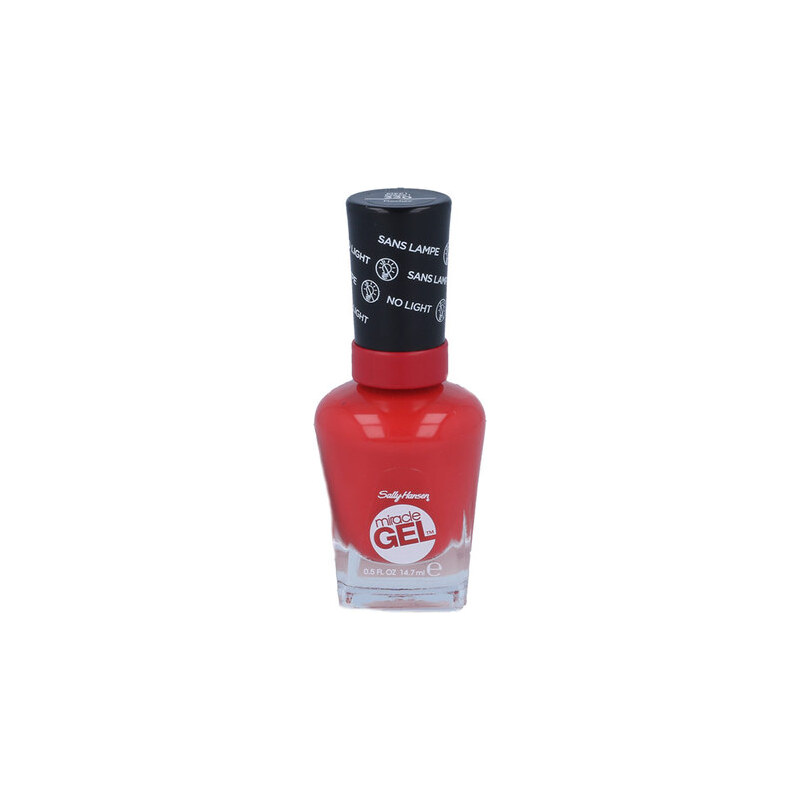 Sally Hansen Miracle Gel 14,7ml Lak na nehty W Krok 1- barevný gelový lak - Odstín 330 Redgy