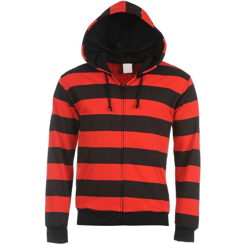 Ethic Star Zip Hoody Striped Small