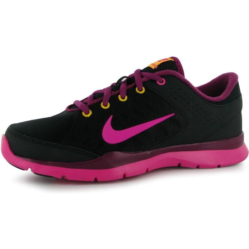 Nike Flex Trainer 3 Ladies Training Shoes Black/Pink 7
