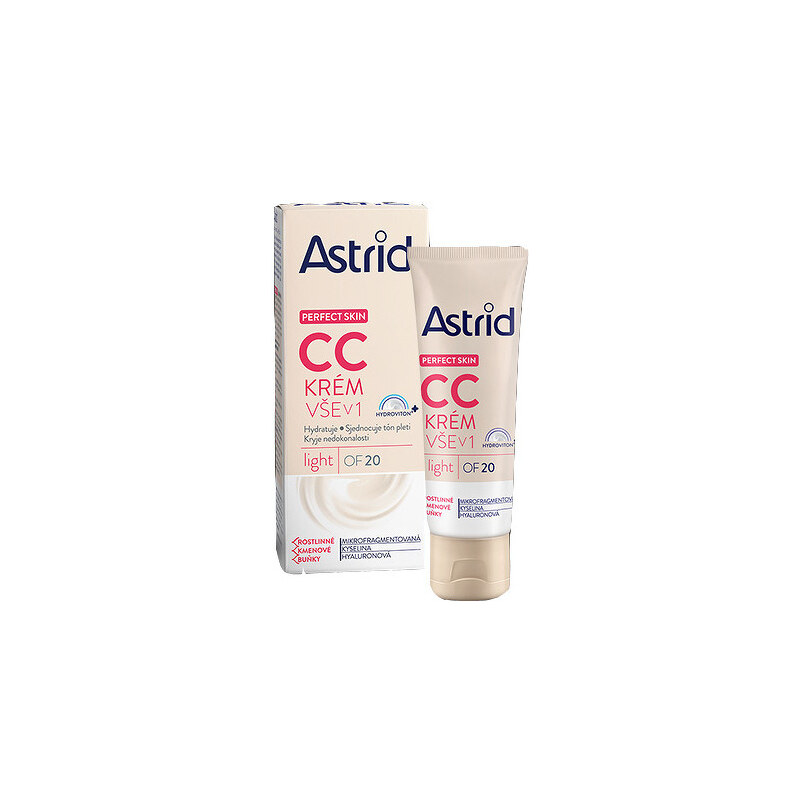 Astrid CC krém vše v 1 OF 20 light Perfect Skin 40 ml