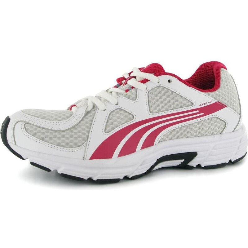Puma Axis v3 Ladies Fitness Trainers White/Pink 3