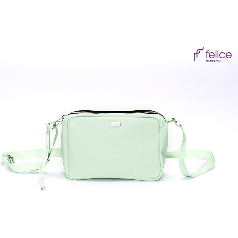 Mátová crossbody kabelka Felice (Loretto) odstíny barev: Zelená