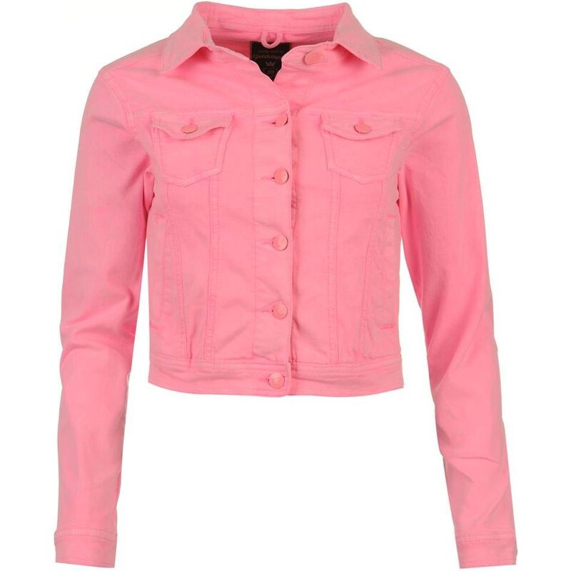 Golddigga Fluorescent Jacket Ladies Pink 6 (XXS)