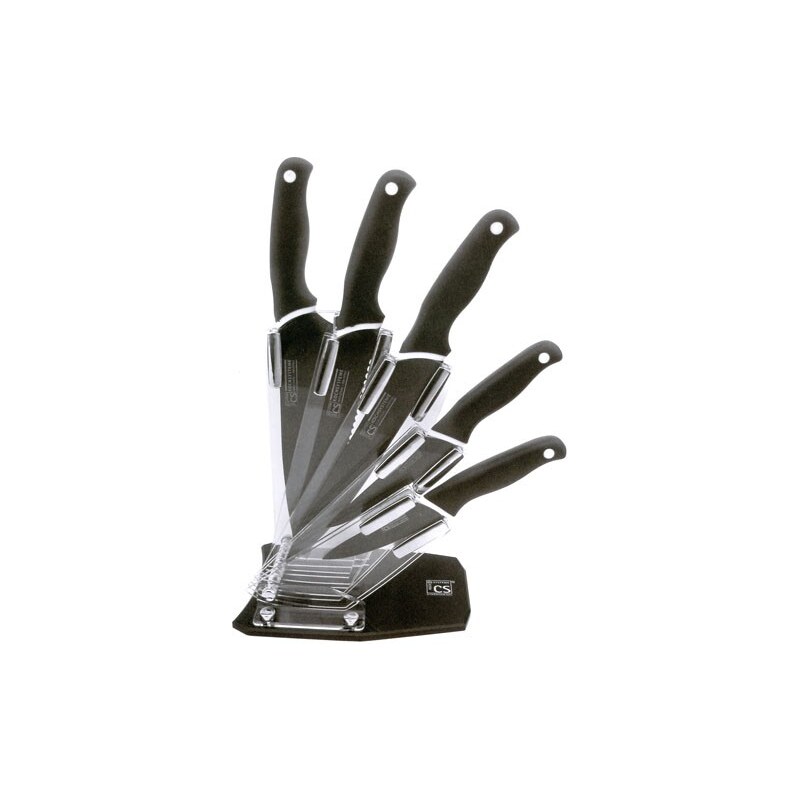 Sada nožů nepřilnavých v akrylátovém stojánku HOLTON CS SOLINGEN CS-039592