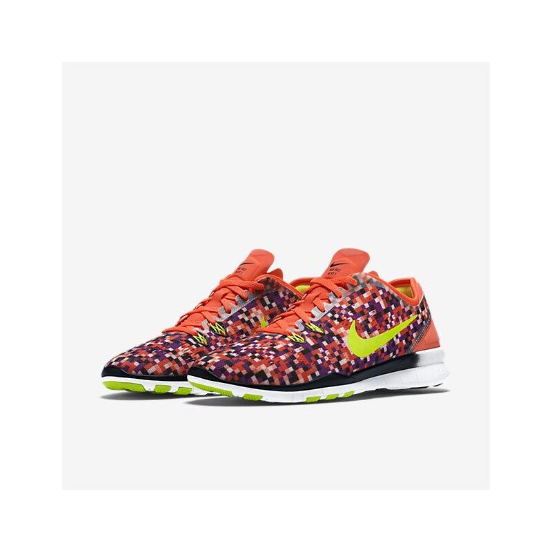 Dámská obuv Nike Free 5.0 Print 36.5 ORANŽOVÁ - VÍCE BA