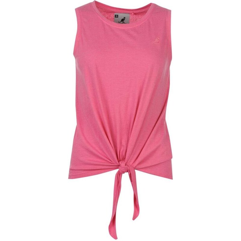 Kangol Scoop Marl Vest Ladies Pink 10