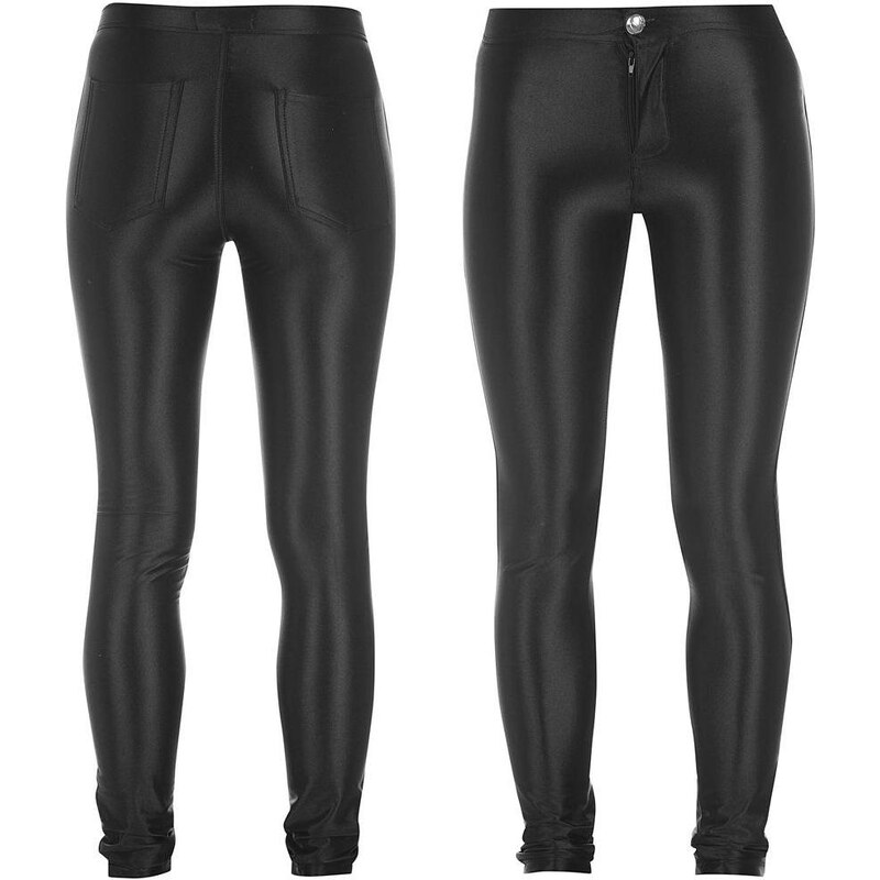 Golddigga Disco Pants Ladies Black 6 (XXS)