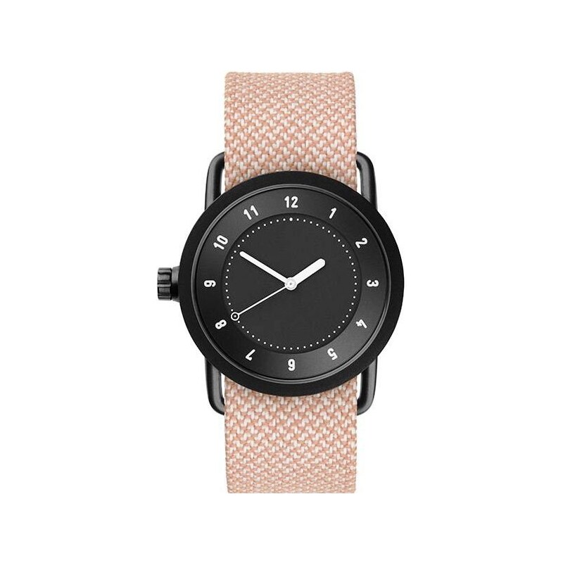 TID Watches No.1 36 Black / Salmon Twain Wristband