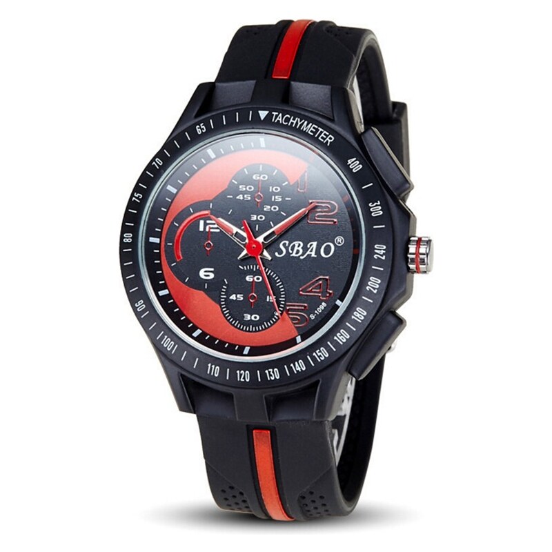 Pánské silikonové hodinky SBAO S1098